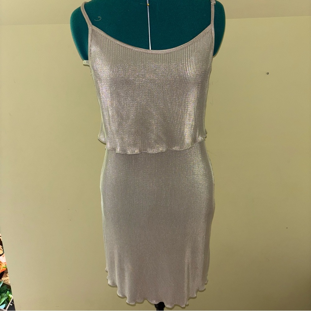 American Rag Beige Striped Garment